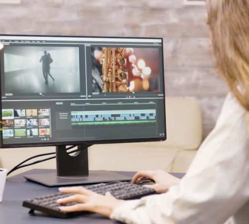 Professional videography editing for marketing and branding projects.